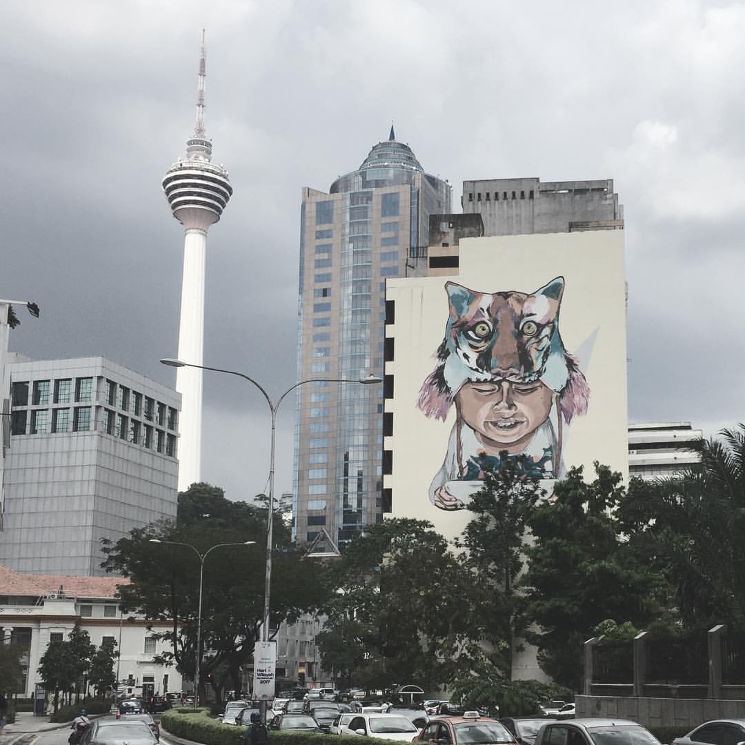 Kuala Lumpur Famous Street Art